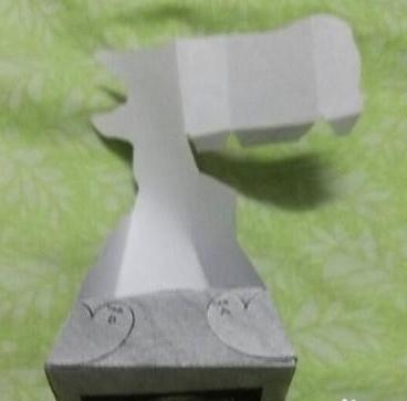 会动的恐龙折纸玩具,眼睛,会动的恐龙折纸图纸方法.