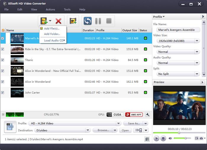 Xilisoft HD Video Converter6,Xilisoft,高清视频转换器