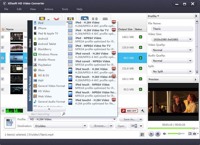 Xilisoft HD Video Converter6,Xilisoft,高清视频转换器