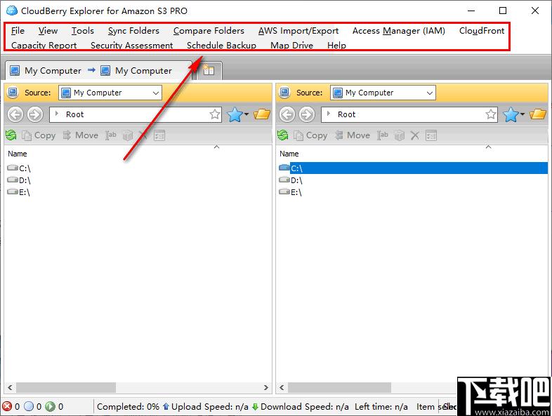 CloudBerry Explorer for Amazon,服务器,文件传输