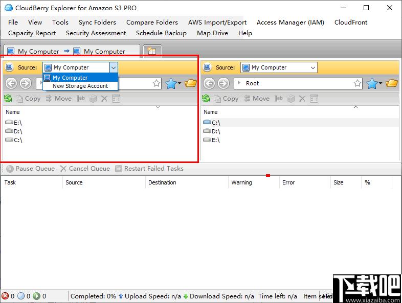 CloudBerry Explorer for Amazon,服务器,文件传输