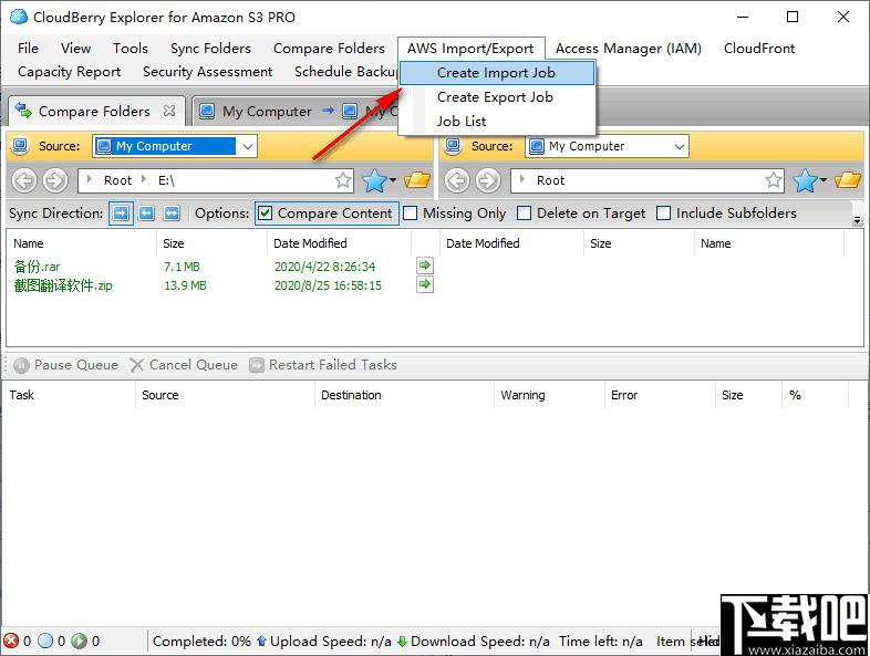 CloudBerry Explorer for Amazon,服务器,文件传输